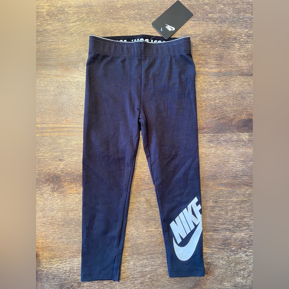 NEW Nike "Just Do It" Girls Size 4T Small Leggings
